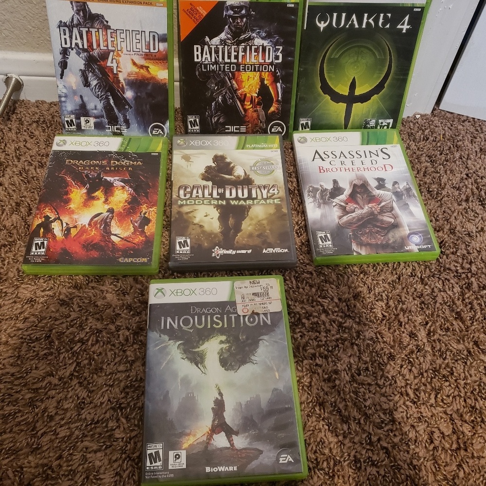 Xbox 360 rated M games bundle